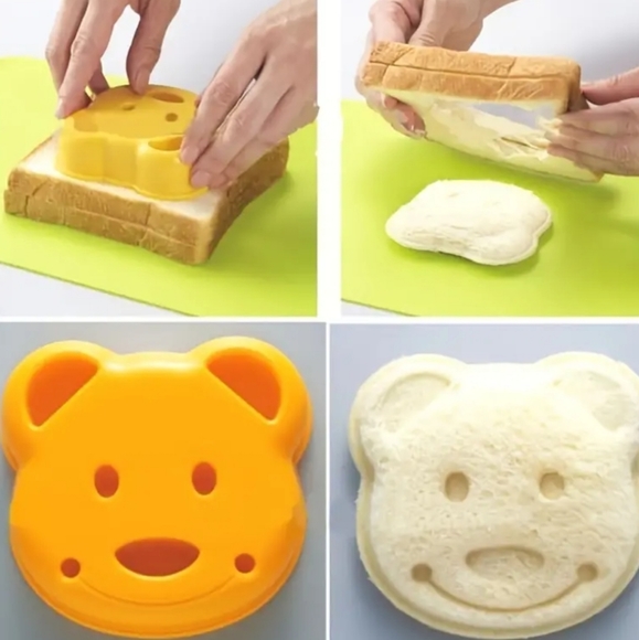 🥪 🐻 Cutest Bear Sandwhich Mold & Crust Remover to Make Bear Filled Sandwhich - Picture 5 of 5